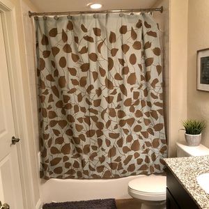 ⚡️Target leaf shower curtain-hooks included